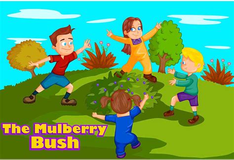 mulberry bush lyrics for kids.